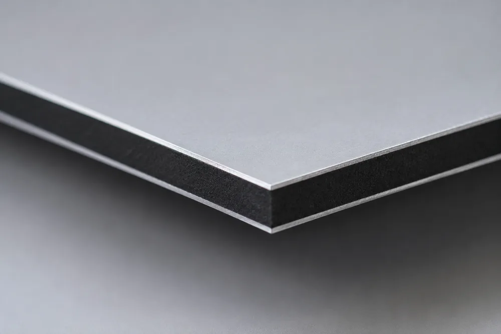 Panel composite de aluminio (ACM) — fachada de panel composite